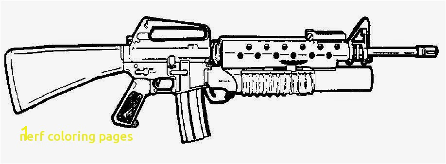 40ed82ce a bf33bd gun coloring pictures nerf coloring pages with nerf gun coloring 918 338