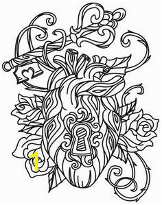 New School Tattoo Coloring Pages 120 Best Tattoo Coloring Book Images