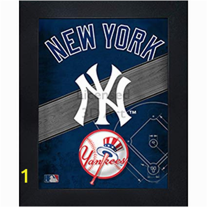 New York Yankees Wall Murals New York Yankees 3d Poster Wall Art Decor Framed Print 14 5×18 5 Lenticular Posters & Memorabilia Gifts for Guys & Girls Bedroom