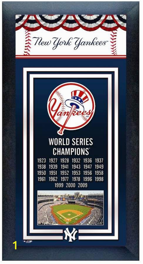 New York Yankees Wall Murals New York Yankees World Series Champions Framed Wall Art