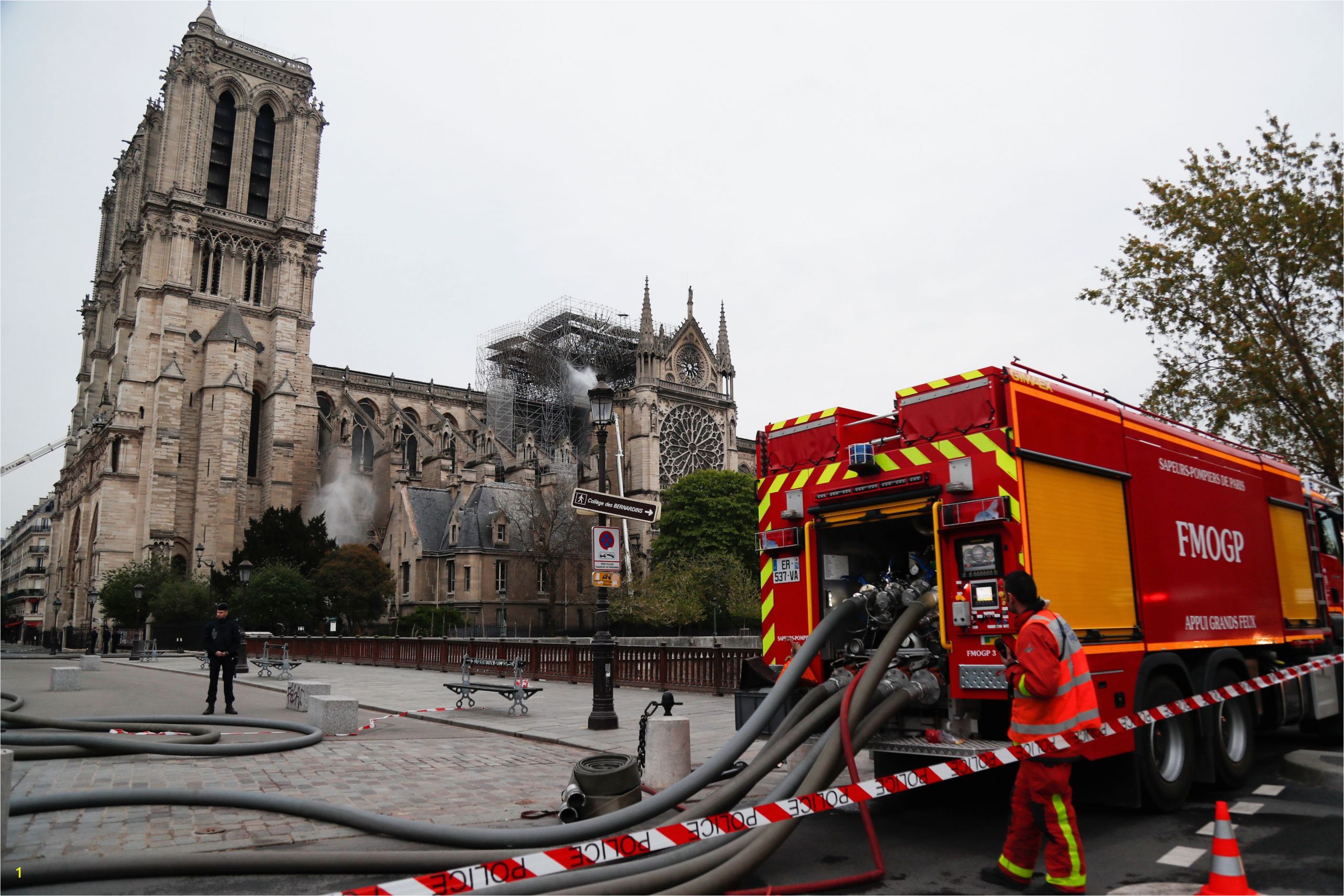 Notre Dame Coloring Pages Fire Extinguished after Nine Hours