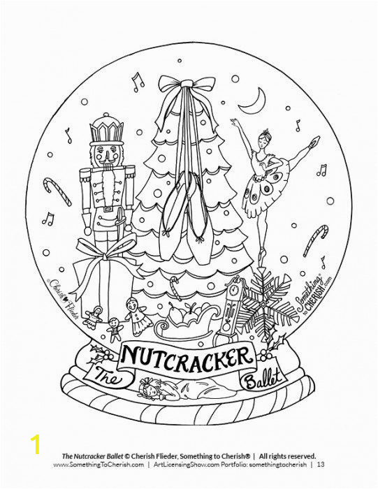 Nutcracker Coloring Page Pdf 92 Pages Of Free Holiday Coloring