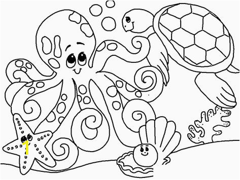 Ocean Coloring Pages for Preschoolers Animal Coloring Pages for 6 Year Olds Fresh Coloring Sea