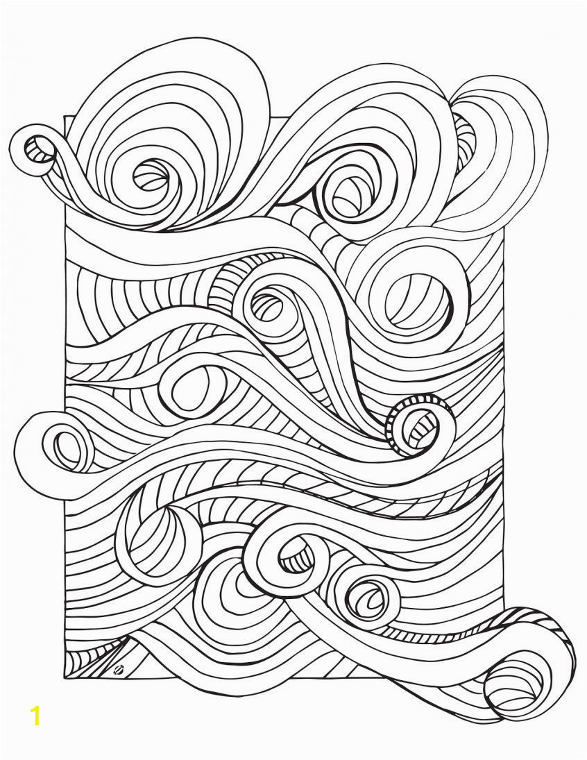 Ocean Waves Coloring Pages Best Coloring Ocean Adult Pages Stress Books for Adults at