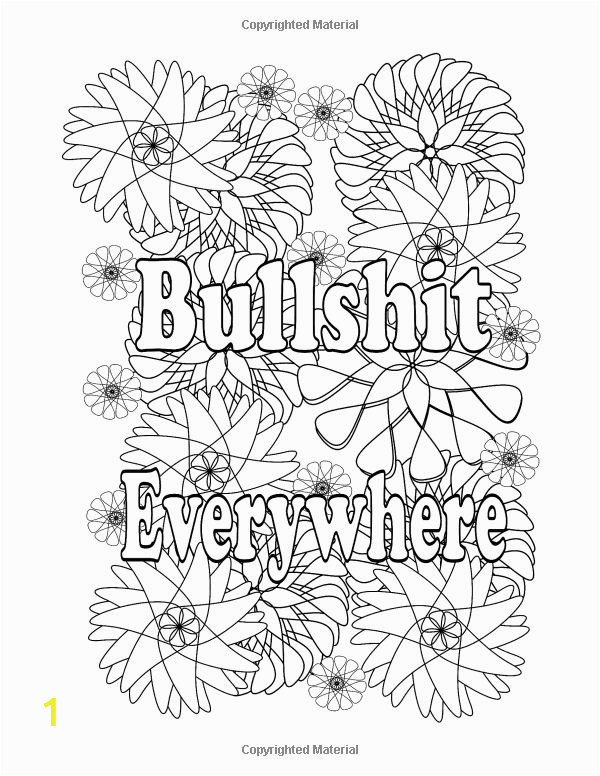 Offensive Curse Word Color Pages