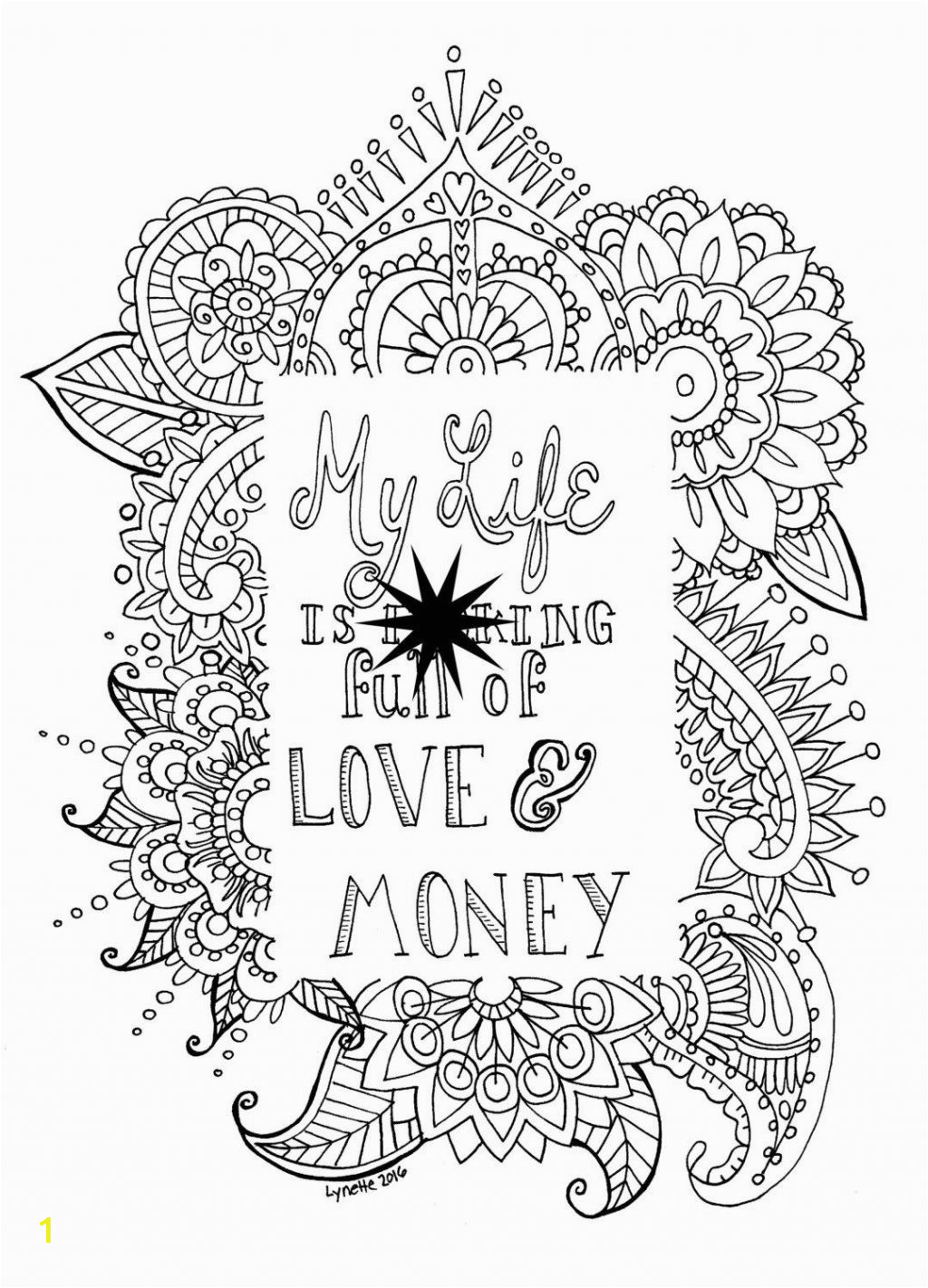 Offensive Curse Word Color Pages Labyrinth Coloring Book Tag Page 3 Adult Curse Word