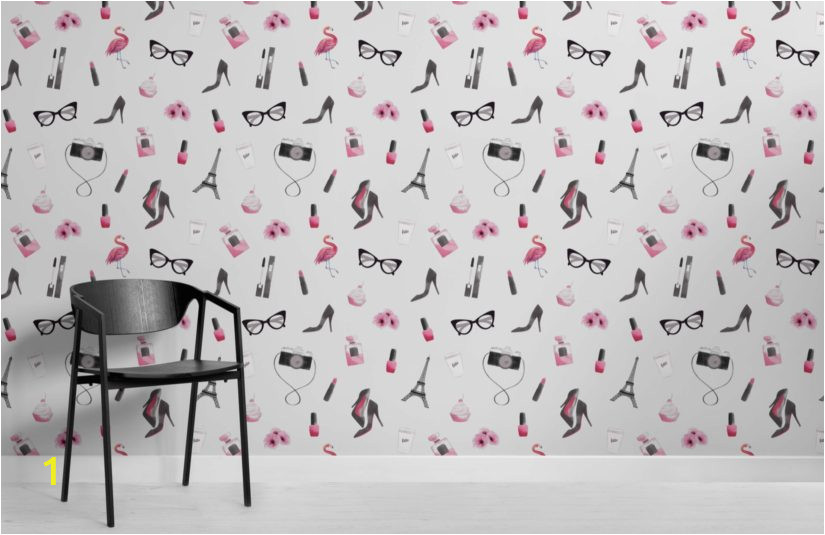 Fashion Illustration Wallpaper Mural Room 825x535