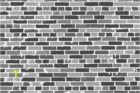 Old Brick Wall Murals Vector Texture Of Old Brick Wall Graphics Detailed Hand