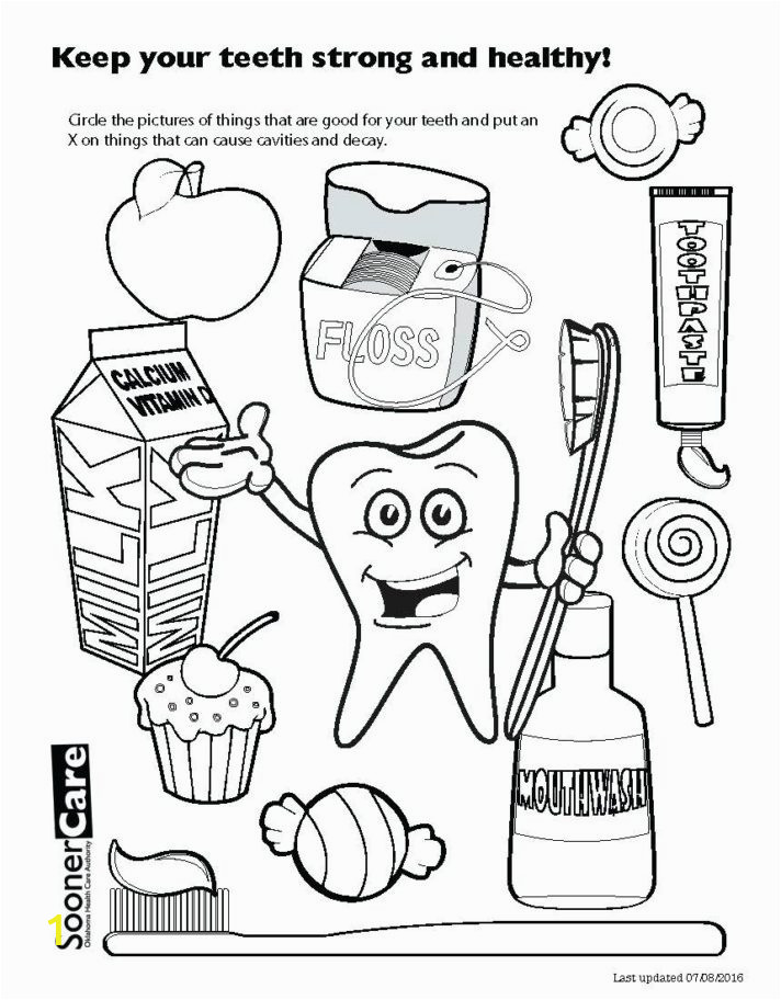 Oral Health Coloring Pages 60 Most Wicked Dental Coloring Pages for Kids Free Printable