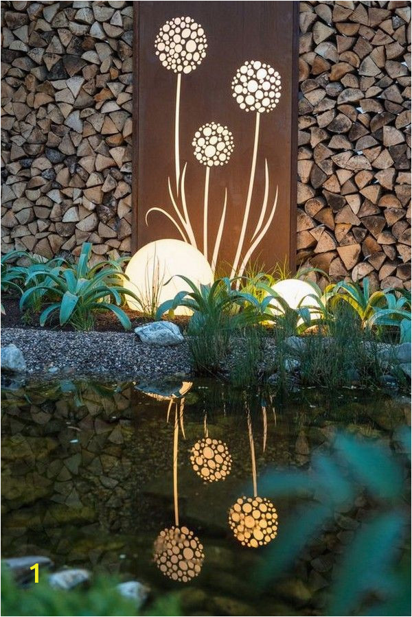 Outdoor Garden Wall Murals Ideas 18 Mind Blowing Lighting Wall Art Ideas for Your Home and