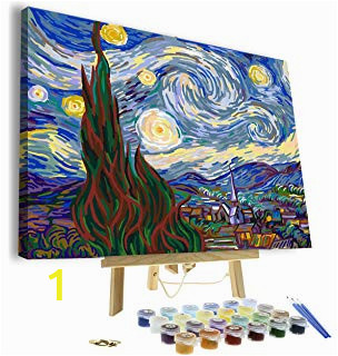 Paint by Numbers Wall Mural Kits Amazon Paint by Numbers for Adults Framed Canvas and