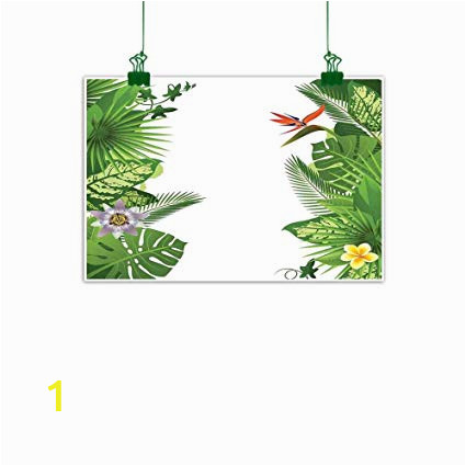 Painted Tropical Wall Murals Amazon J Chief Sky Tropical Wall Painting Lush Growth