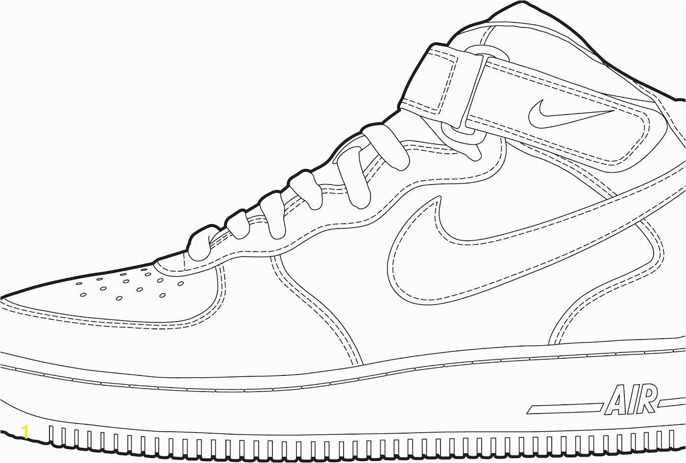 shoe coloring sheets image ideas nike pages jordan for kids lebron high heel