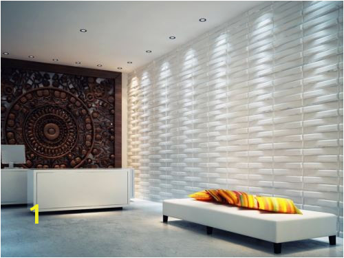 Panneau Mural 3d Wall Art Panneau Mural 3d Strait Peindre Pack De 3m² Lot De 12 Pi¨ces