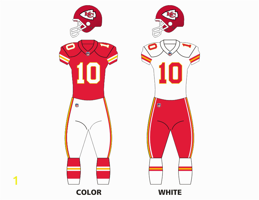 Kc chiefs uniforms