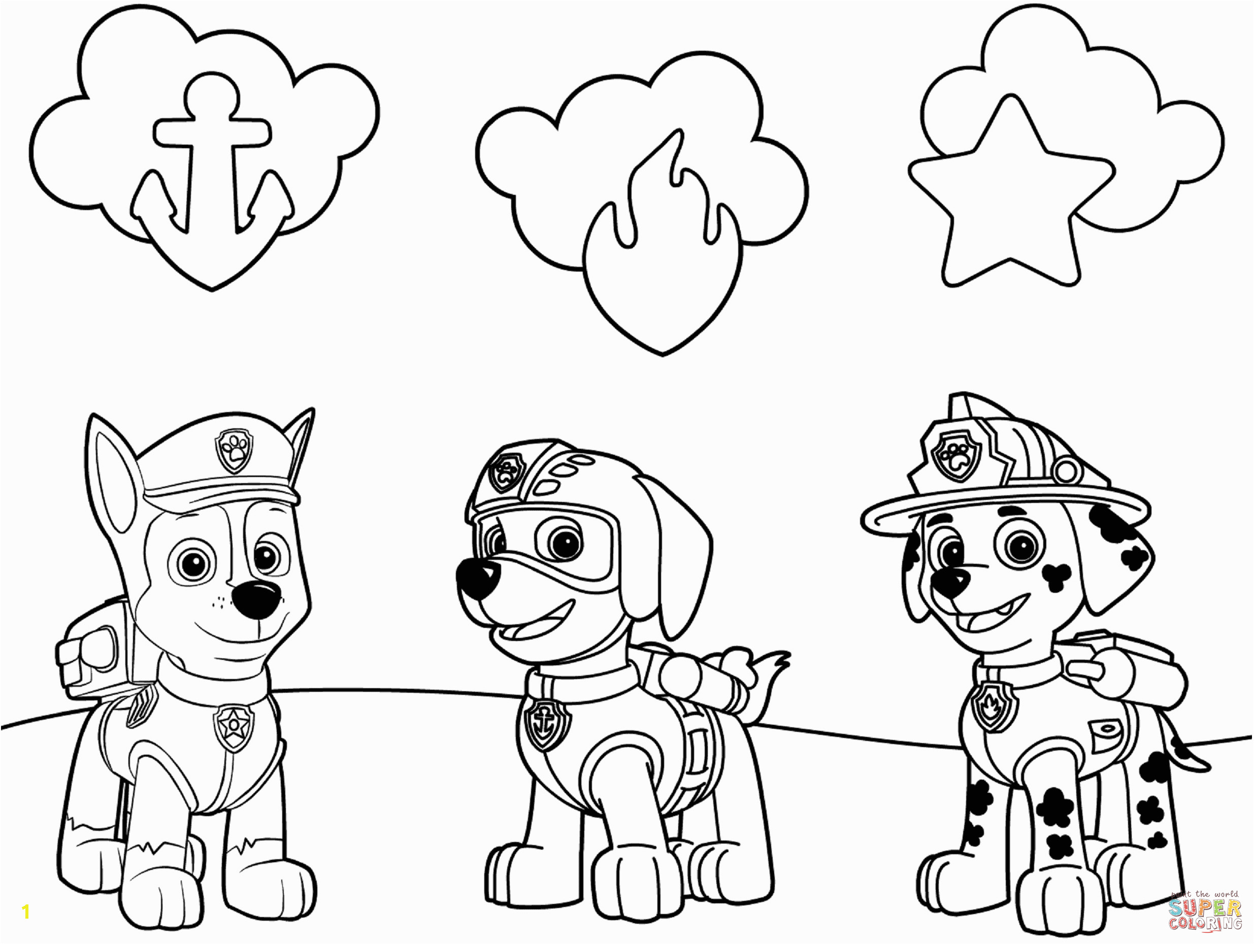 paw patrol free printable coloring pages 14