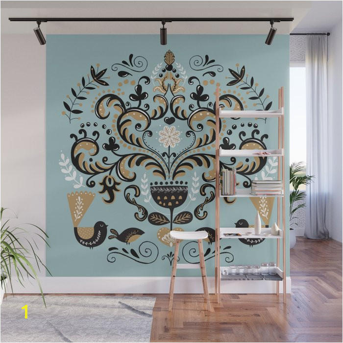 scandinavian decoration wall murals