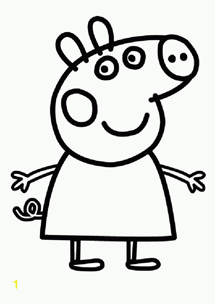 Peppa Pig Christmas Coloring Pages Printables