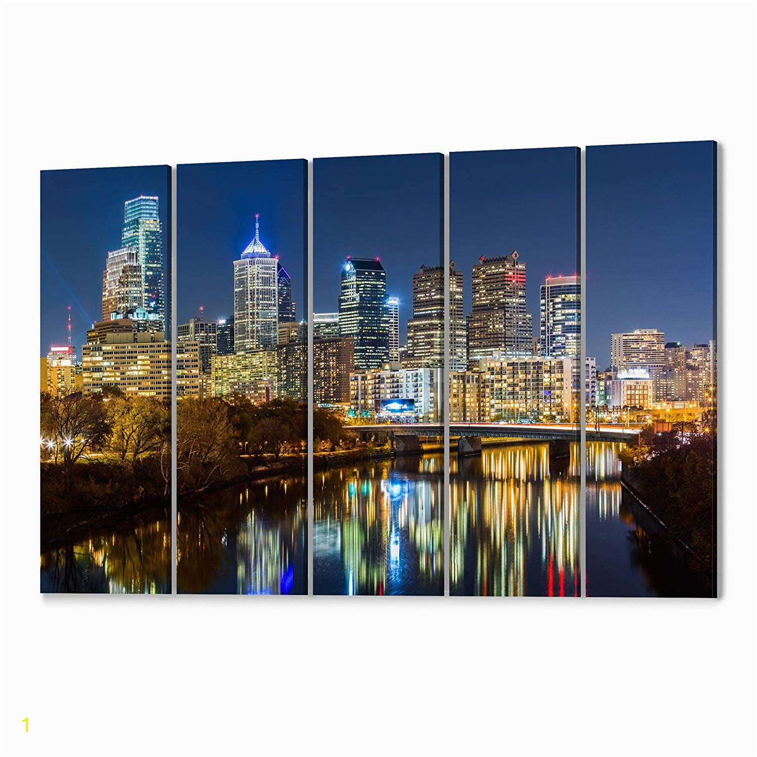 Philadelphia Skyline Wall Mural Amazon Philadelphia Skyline Wall Art Philadelphia