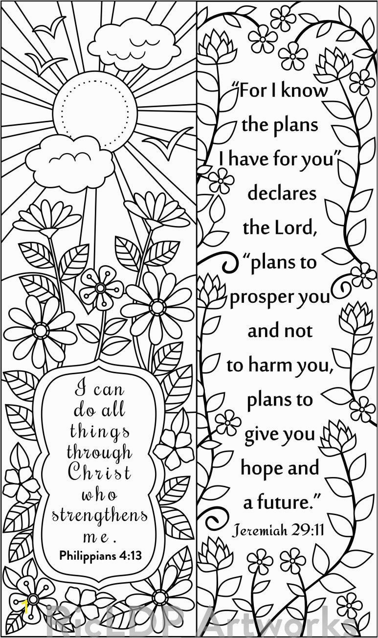 Philippians 4 4 Coloring Page Pin On Bookmarks