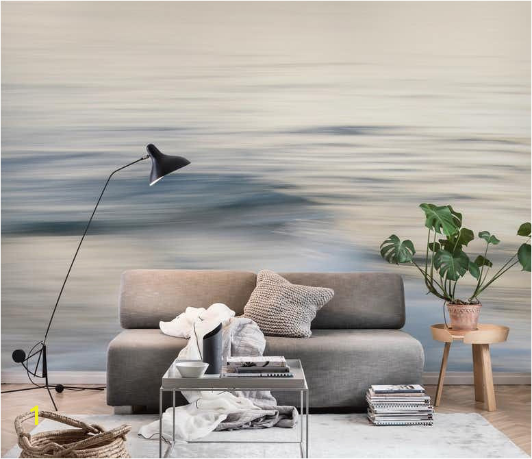 Photo Wall Mural Wallpaper Silent Wave Wall Mural Wallpaper Landscapes