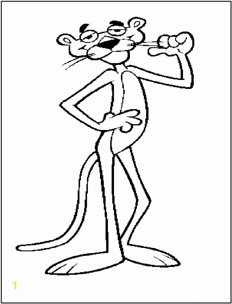 Pink Panther Coloring Pages To Print
