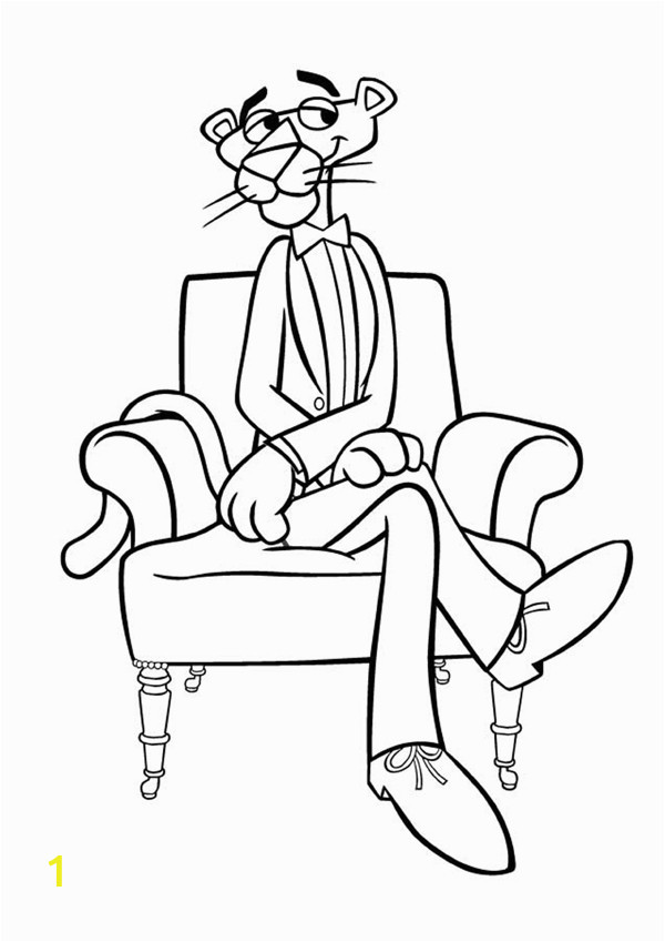 Free Pink Panther Coloring Pages