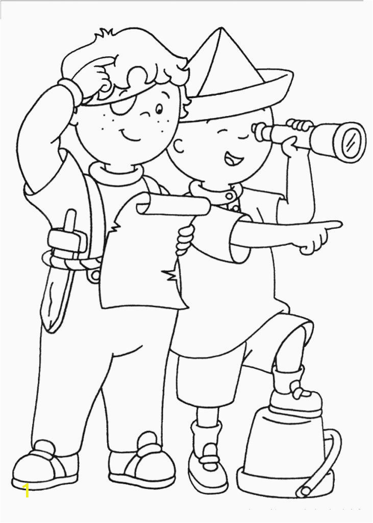 Pirate Coloring Pages for Kids Printable Free Printable Coloring Pages for toddlers Fresh Caillou