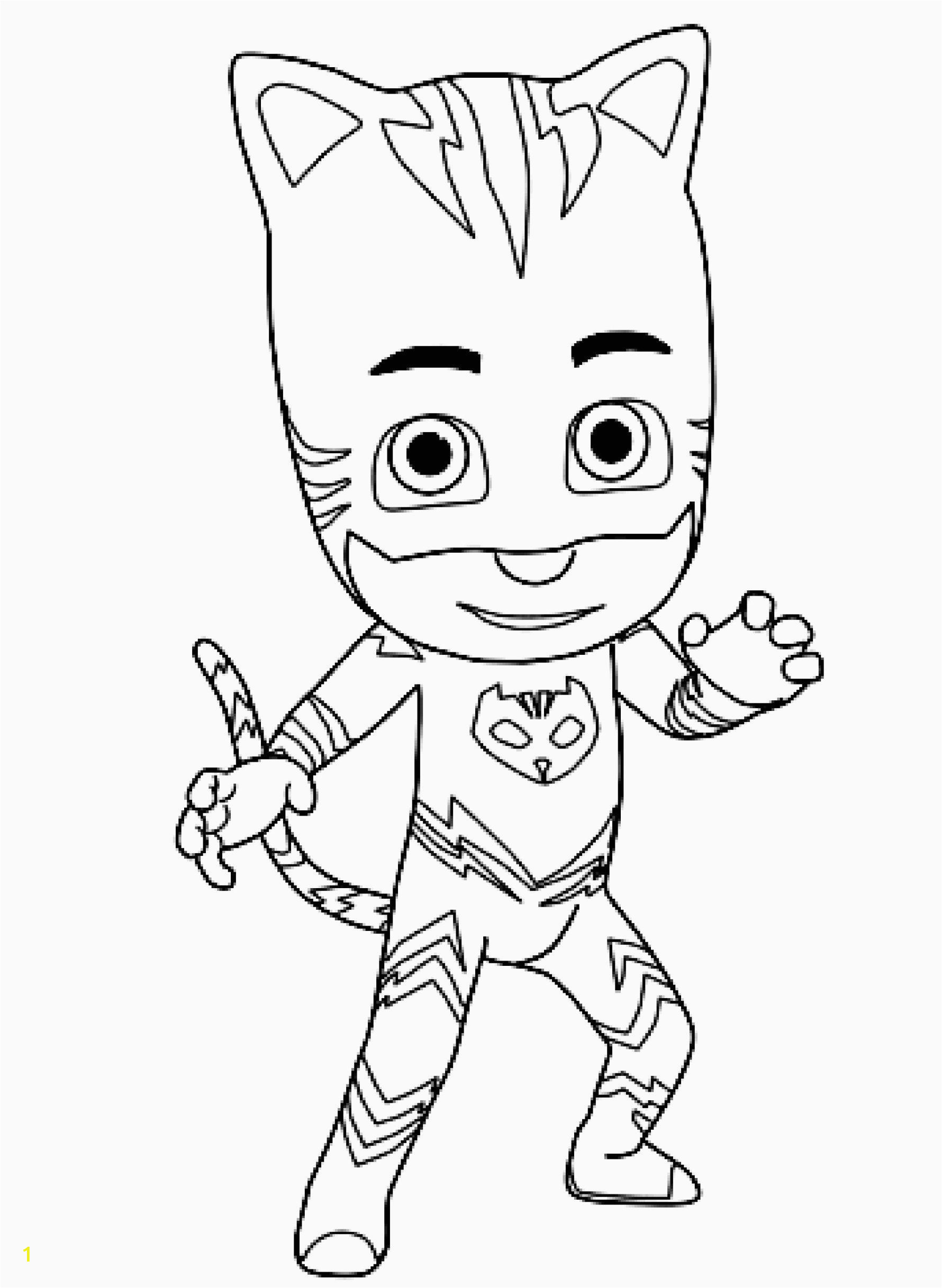 Pj Mask Coloring Pages Gekko Pin On Example Cartoons Coloring