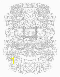 Plain Skull Coloring Pages 252 Best Skulls Images