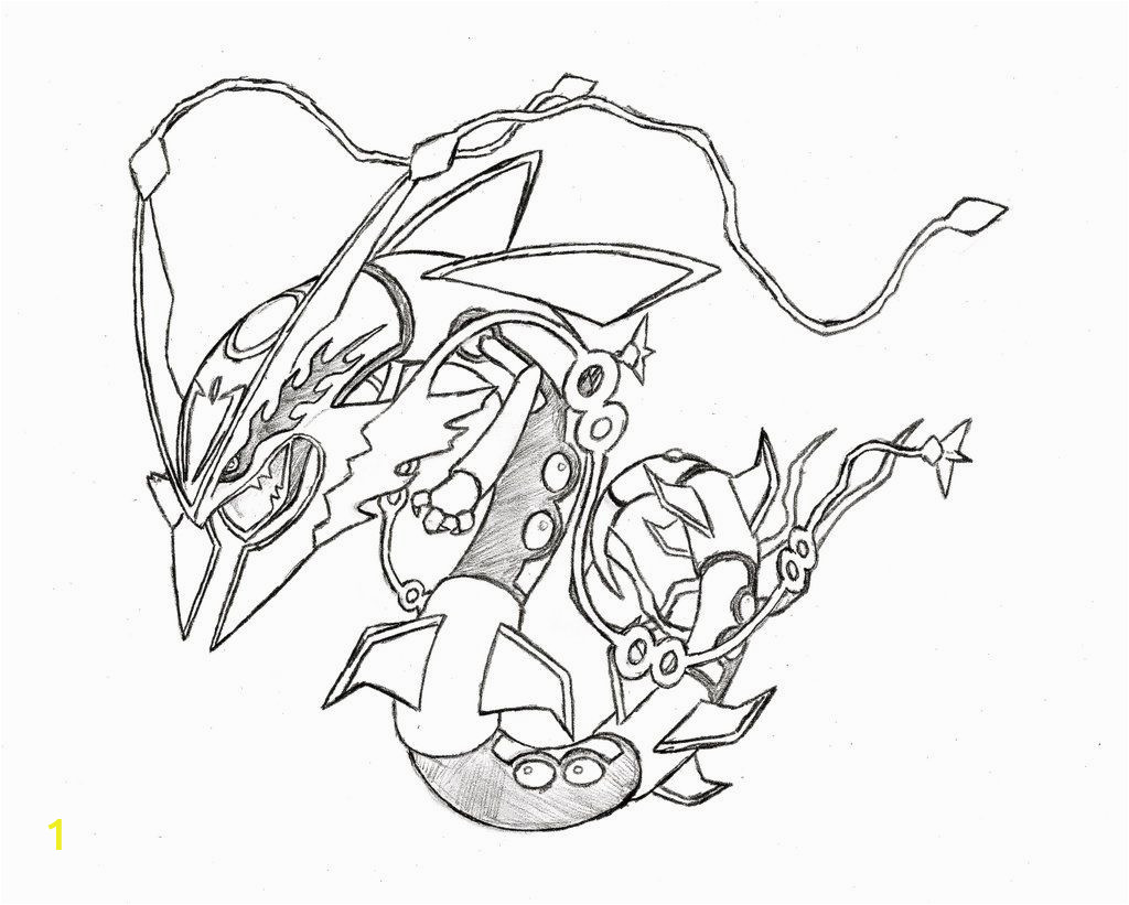 Pokemon Rayquaza Coloring Pages Pin On Colorings