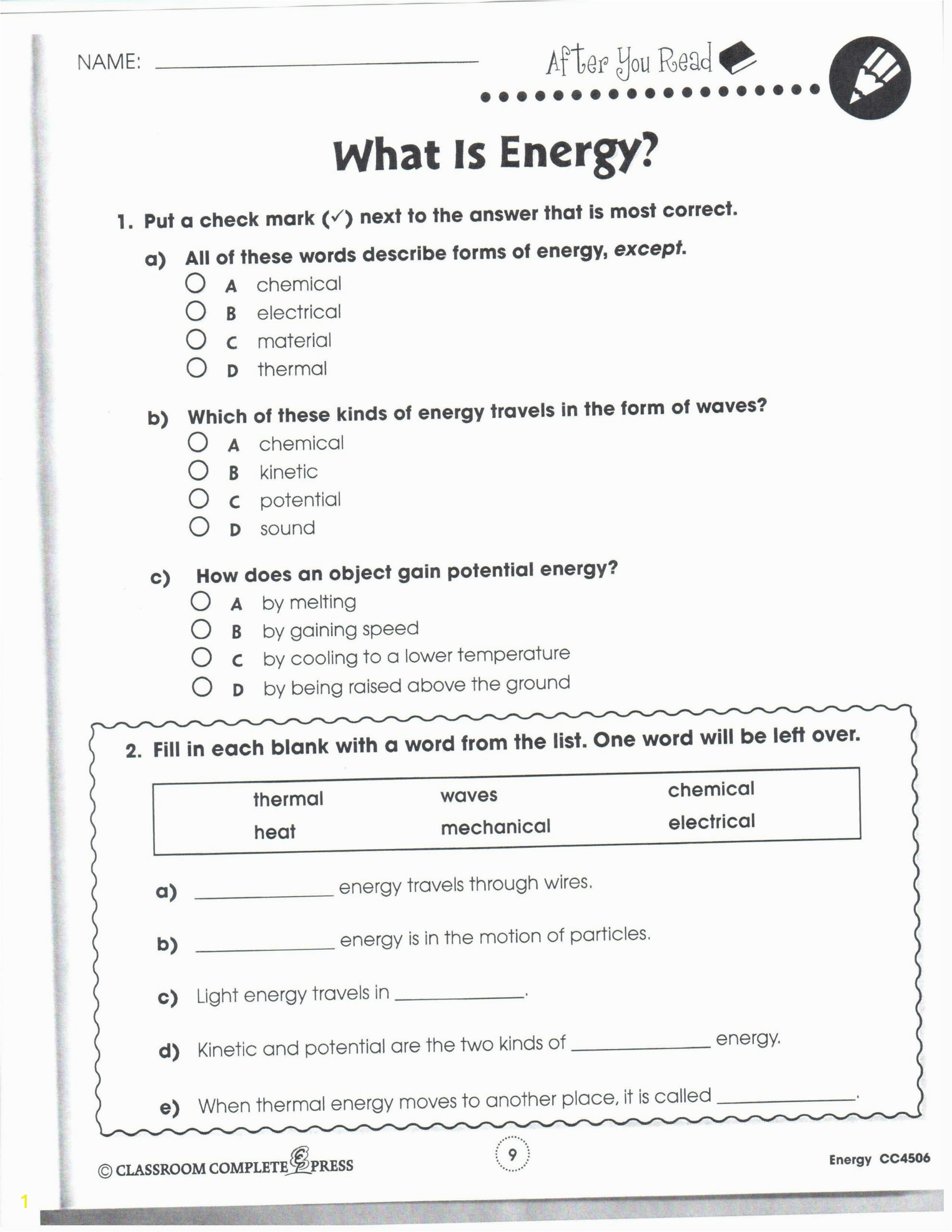 Potential Energy Coloring Page Answer Key Coloring Book Free Printable Math Worksheets for 6th Grade