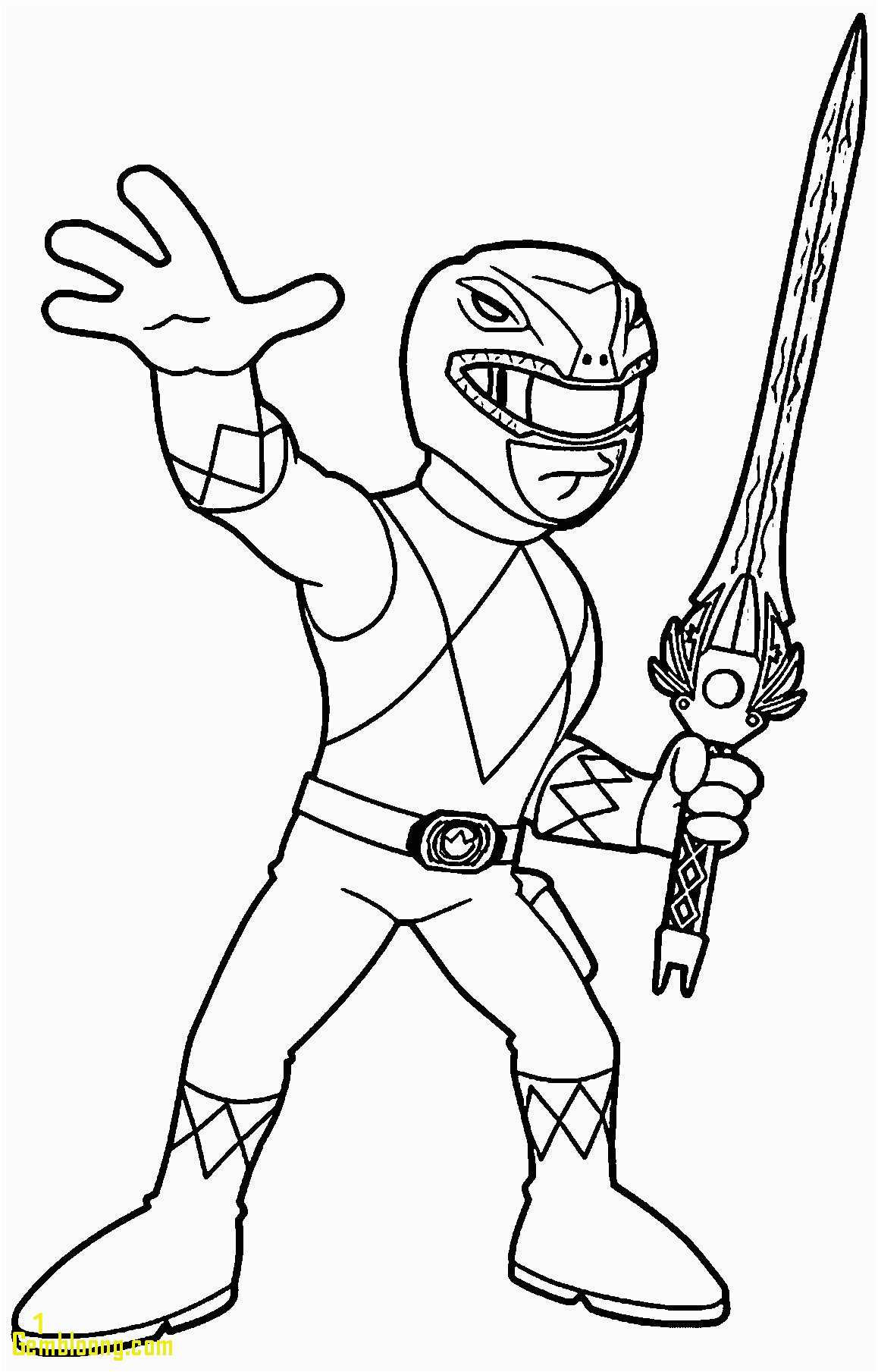 coloring picture power ranger pages for kids of rangers book ccnaquestions dino charge pictures megazord red page