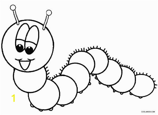 Preschool Caterpillar Coloring Pages Caterpillar Coloring Pages for toddlers 20 Free Printable