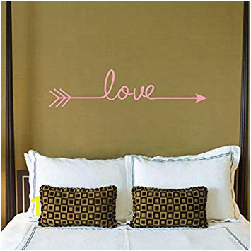 Princess Bedroom Wall Mural Stencil Kit Amazon Jhkuno Wall Décor Stickers Love Arrow Decal