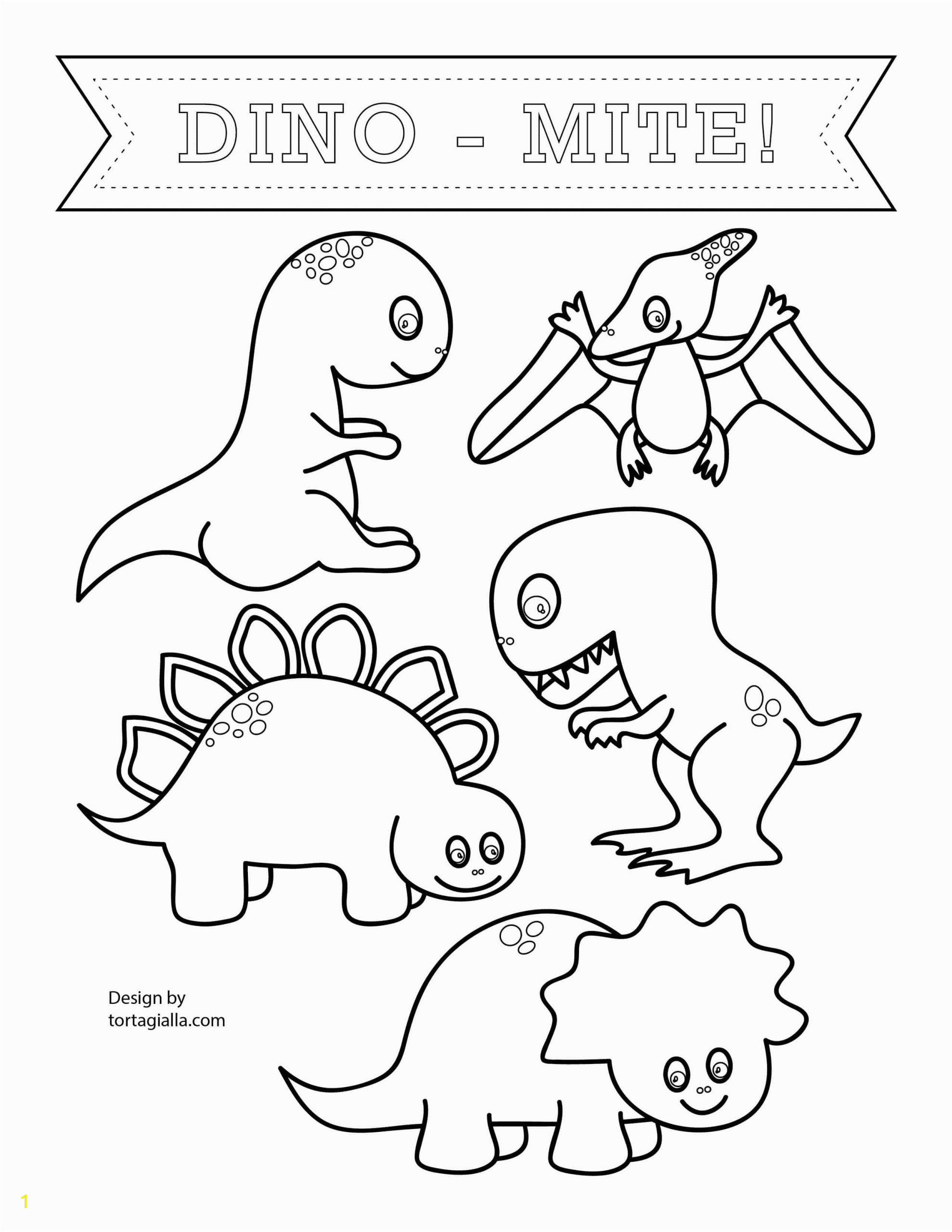 Print Dinosaur Coloring Pages Unique Simple Dinosaur Coloring Pages – Hivideoshowfo