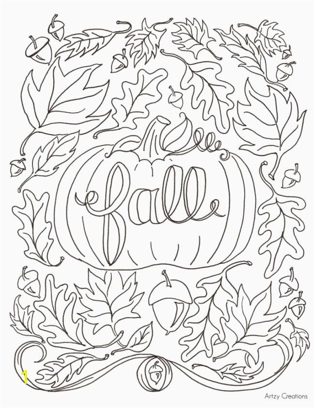 Printable Autumn Coloring Pages Falling Leaves Coloring Pages Luxury Fall Coloring Pages for