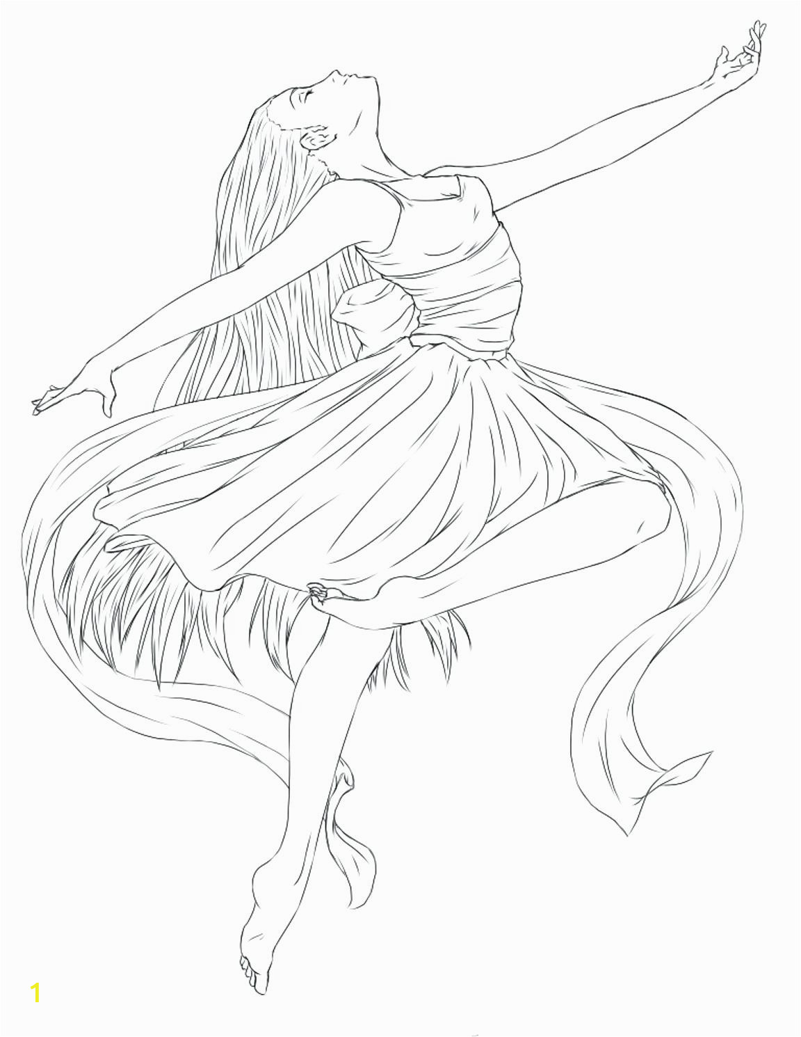 ballerina coloring pages free of ballet toe shoes