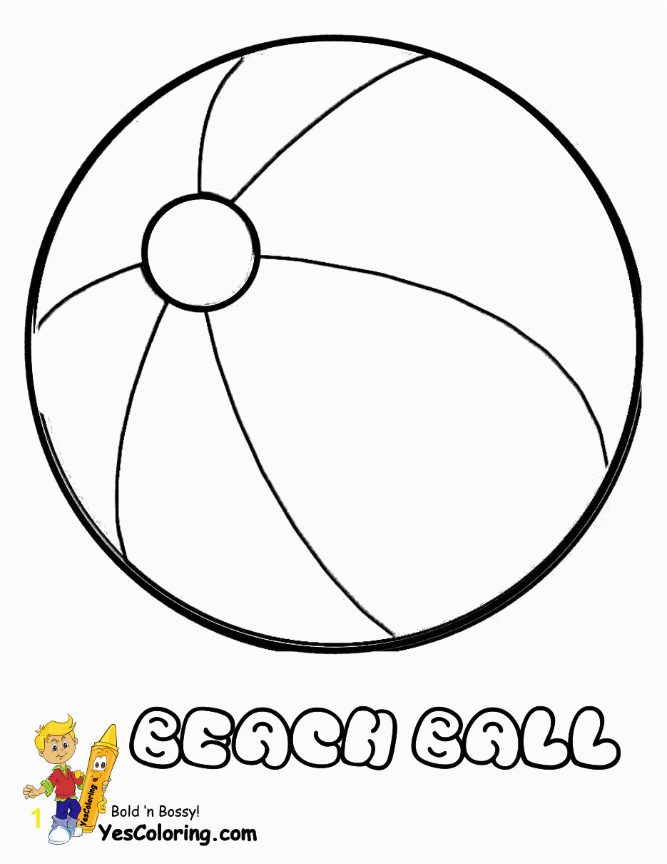 Printable Beach Ball Coloring Page Coloring Coloring Extraordinary Ball Pages Printable