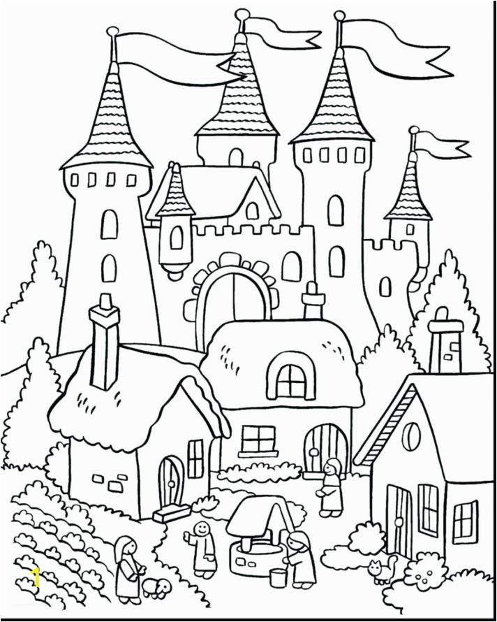 Printable Castle Coloring Pages 45 Most Skookum Coloring Pages with Light House and Fairy