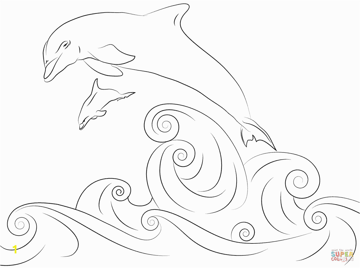 Printable Coloring Pages Dolphin Pin by Ann Armstrong On Coloring Pages