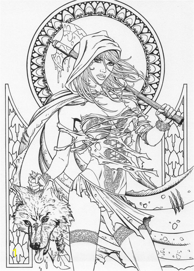 coloring book pages grimm fairy tales page in library children reading to print 672x940