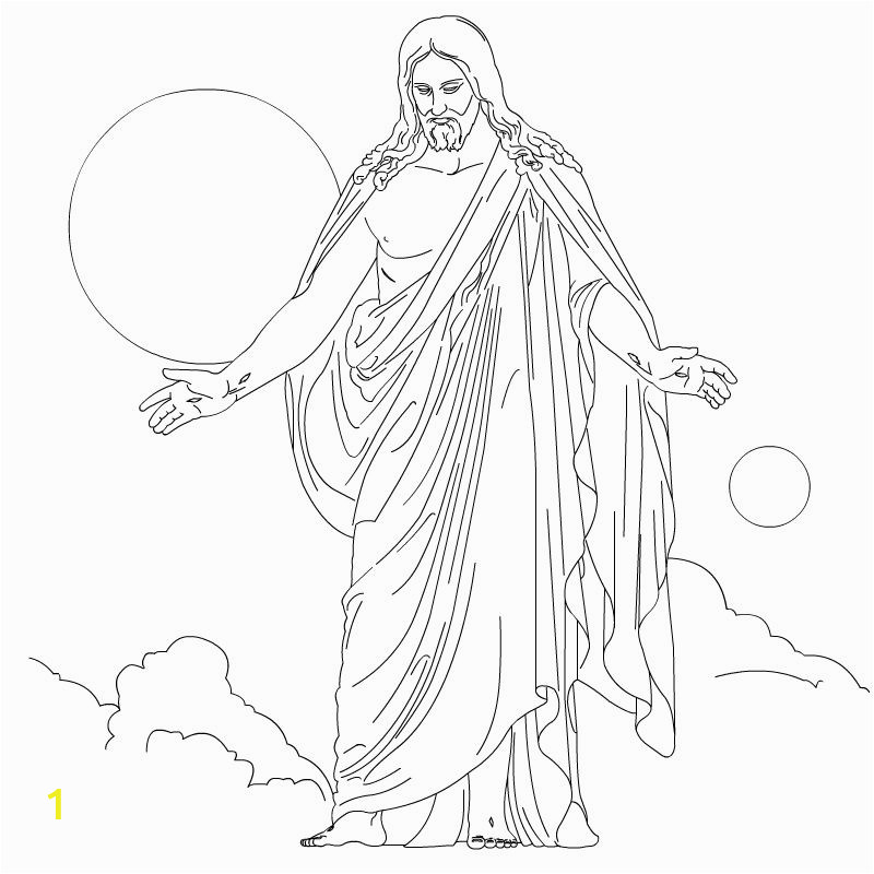 Printable Jesus Coloring Pages Free Printable Jesus Coloring Pages for Kids