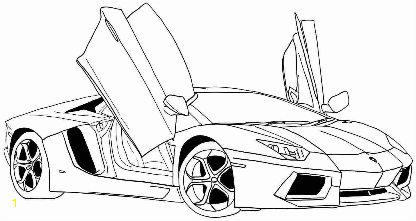 Printable Lamborghini Coloring Pages Car Coloring Pages