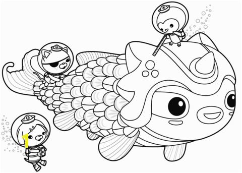 Printable Octonauts Coloring Pages the Octonauts Meet Dunkie Coloring Page