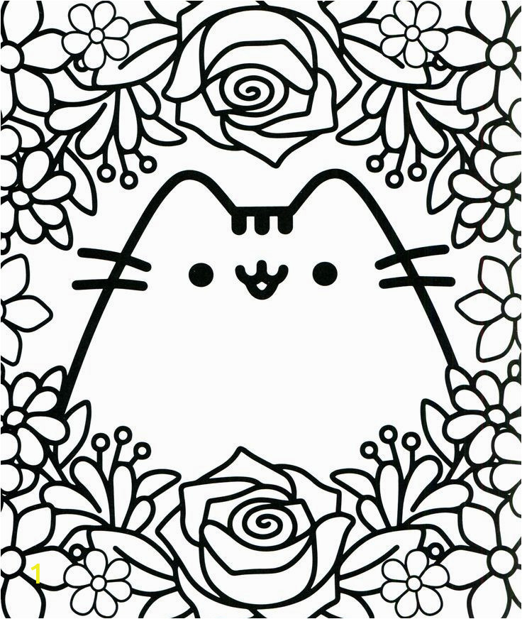 Printable Pusheen Coloring Pages Kawaii Coloring Pages