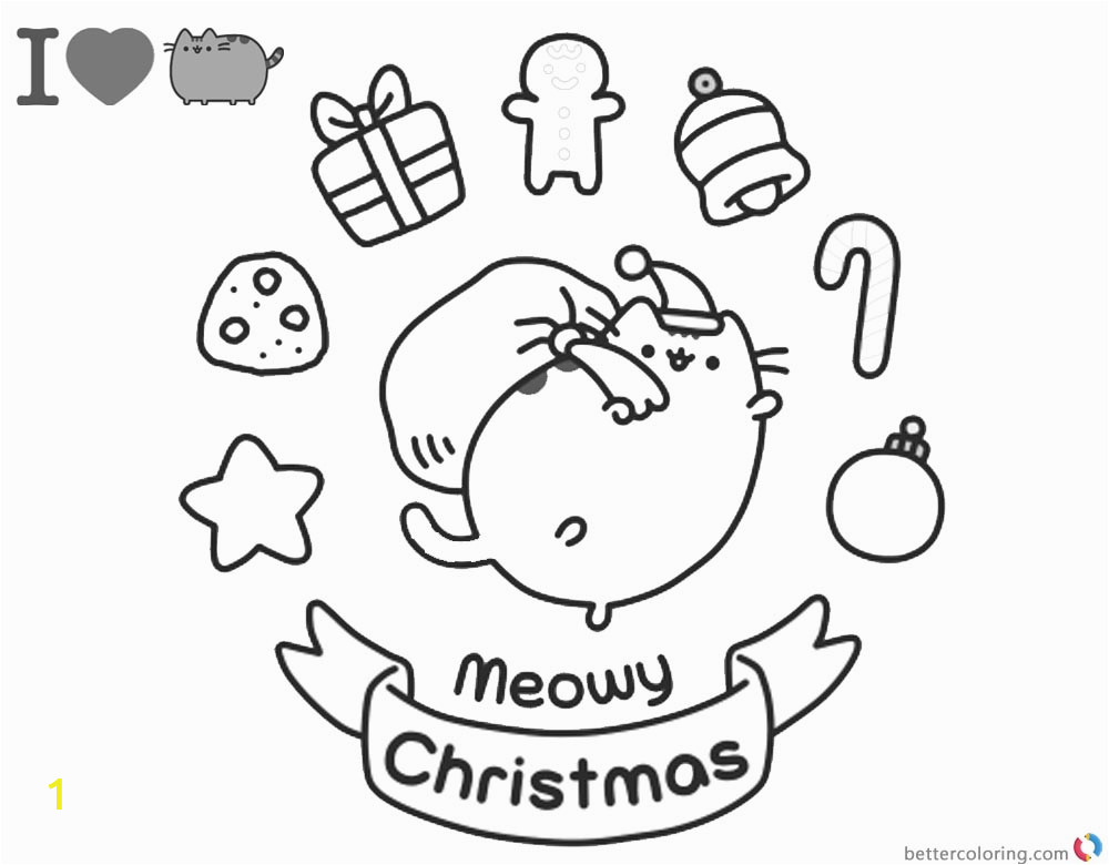 4bf6b ee1277b1731d cbb pusheen coloring pages eskayalitim 1000 780