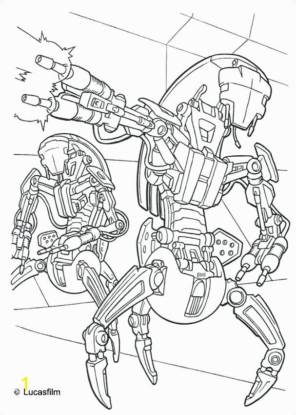 maul robots coloring page movie pages star wars free rebels