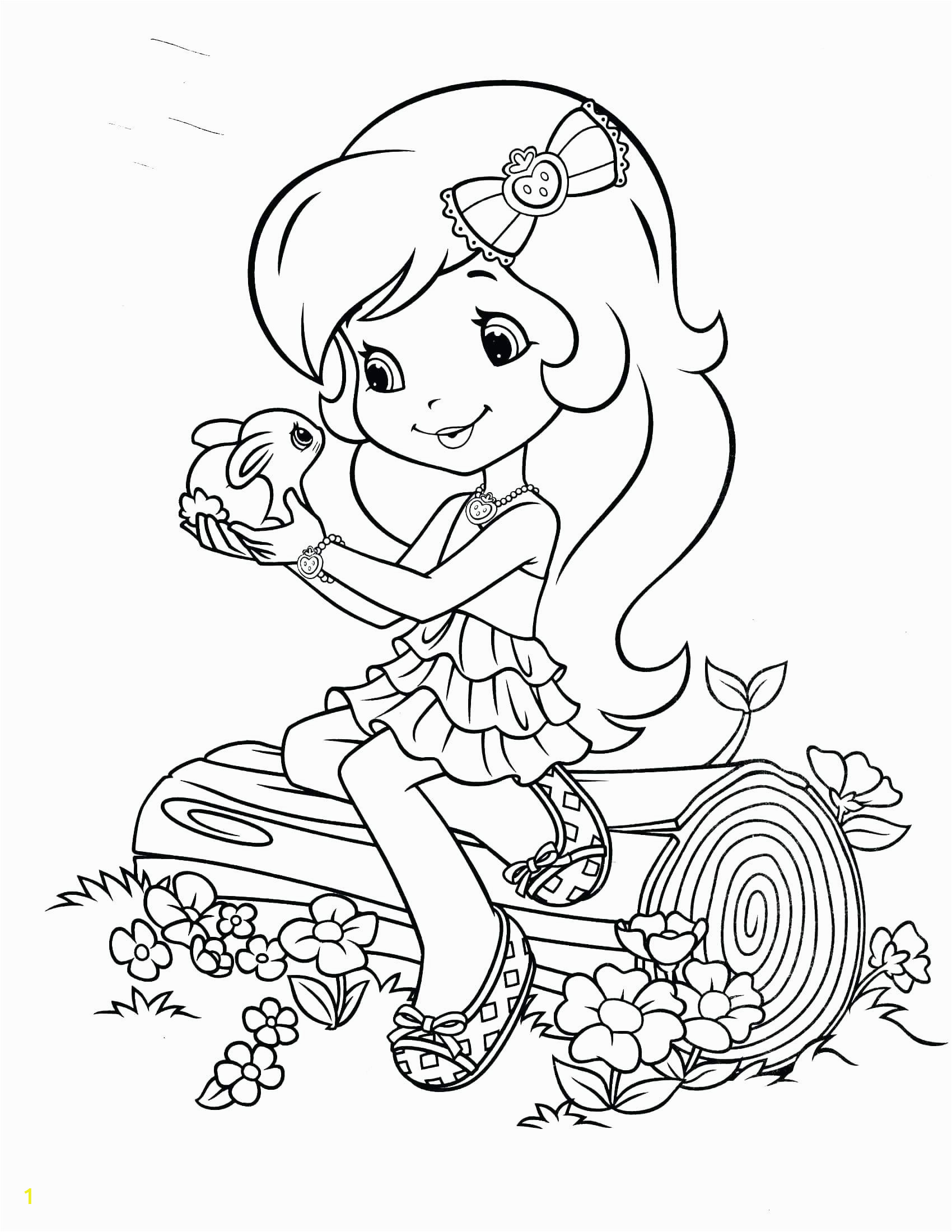 coloring picture strawberry shortcake pages birthday excelent bookke sheet to print unicorn