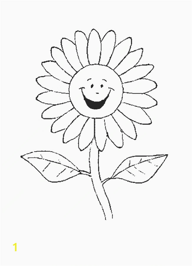 Printable Sunflower Coloring Page Flower Coloring Pages Clip Art Library